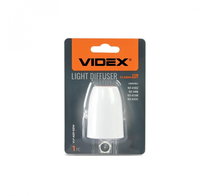 Дифузор (розсіювач світла) VIDEX VLF-ADF-02W до ліхтарика VLF-ADF-02W - 484091