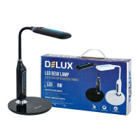 Світильник світлодіодний настільний DELUX TF-510 8 Вт LED 3000K-4000K-6000K чорний