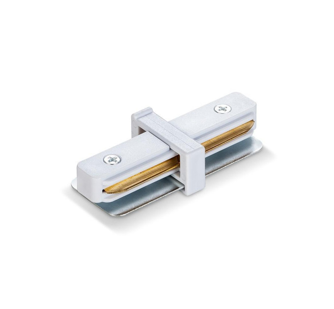 З'єднувач для шинопроводів прямий VIDEX білий VL-TRF-CTI-W - 299556