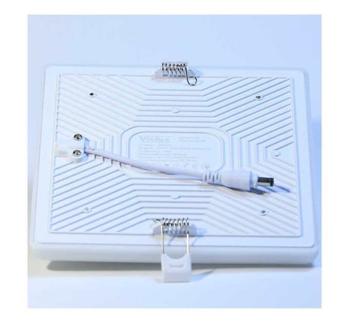 Світильник LED даунлайт Violux SPACE 6W 4200K квадрат IP20 (100200)