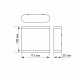LED Світильник архітектурний AR06 IP54 VIDEX 6W 2700K білий VL-AR06-062W - 480925
