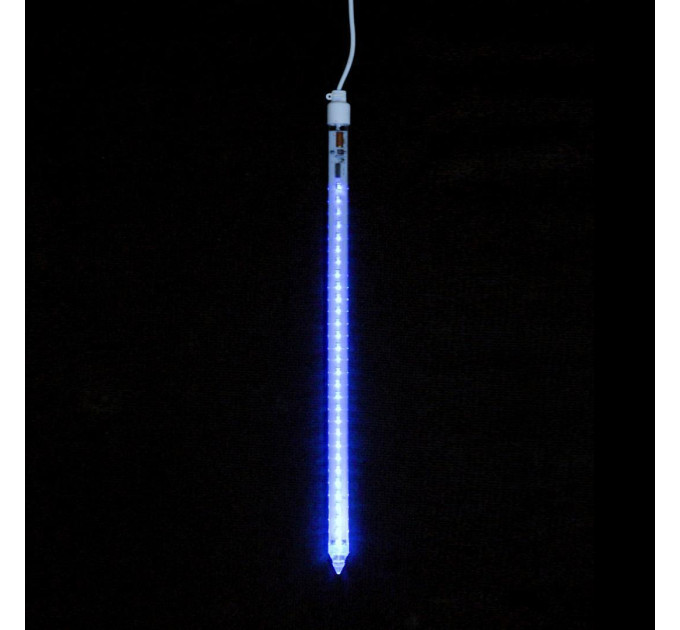 Гірлянда зовнішня DELUX Snowfall C 30LED 0,6м синій/білий IP 44 EN з вбудованим контролером
