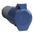 Розетка трифазна IEK 16А/3 IP44 ( PSR21-016-3 )