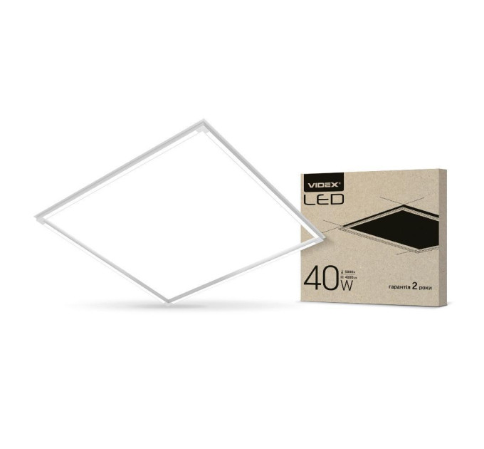 LED панель ART VIDEX 40W 5000K VL-PA405W - 046806/293851