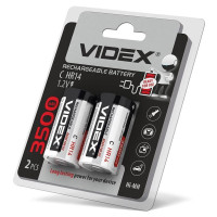 Акумулятори Videx HR14/C 3500mAh double blister/2шт HR14/3500/2DB - 294773