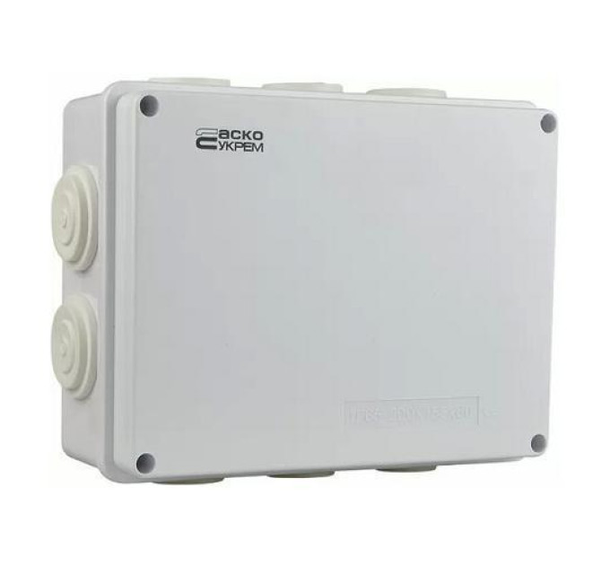 Коробка розподільча АСКО 200х155х80 біла IP65 ( A0150170022 )