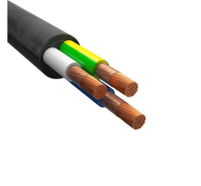 Кабель в гумовій ізоляції КГ 2x4 т