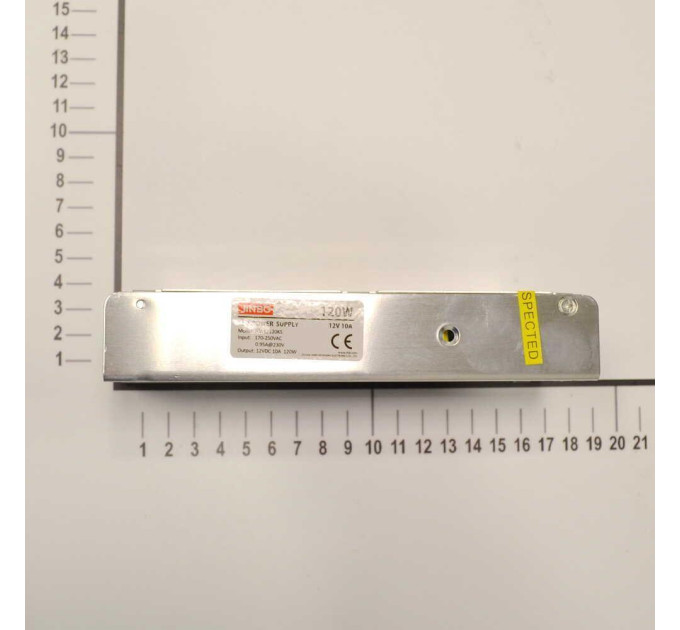 Блок живлення JINBO 120 Вт 220В AC/12В DC IP20 відкритий ( JLV-12120KS )