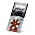 Батарейка повітряно цинкова Videx ZA312 (PR41) BLISTER 6 ZA312 (PR41) B6 - 294285 - ціна за 1 шт. 26.00 грн., замовлення кратно блістеру (2/4/5/10шт)