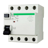 Реле захисного відключення Промфактор FPR-AС 4/100А 100 мА ( FPR4100100AC )