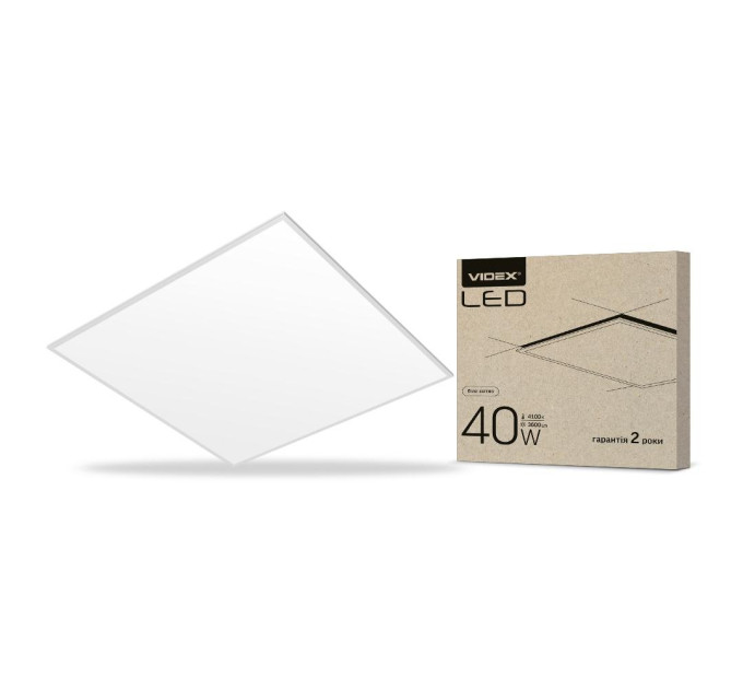 LED панель VIDEX 40W 4100K матова