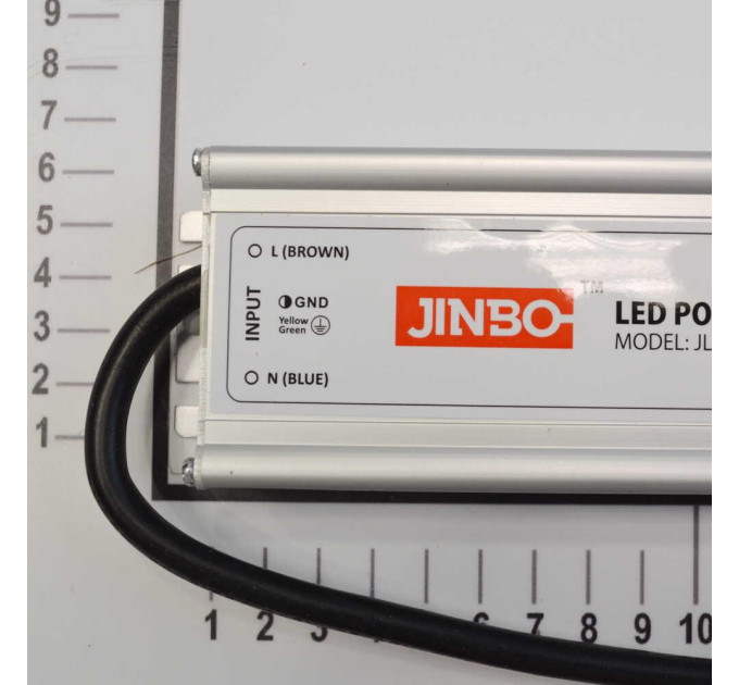 Блок живлення JINBO 150 Вт 220В AC/24В DC IP67 довгий ( JLV-24150KA-L )