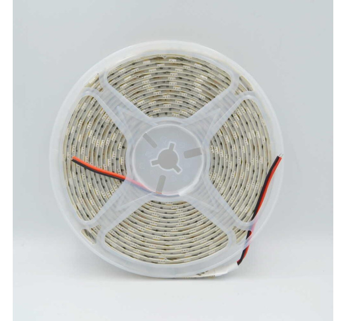 Світлодіодна стрічка LED LIGHT 12V 14.4W 2700K 60LED IP65 ( МТК-300WWF5050-12 )