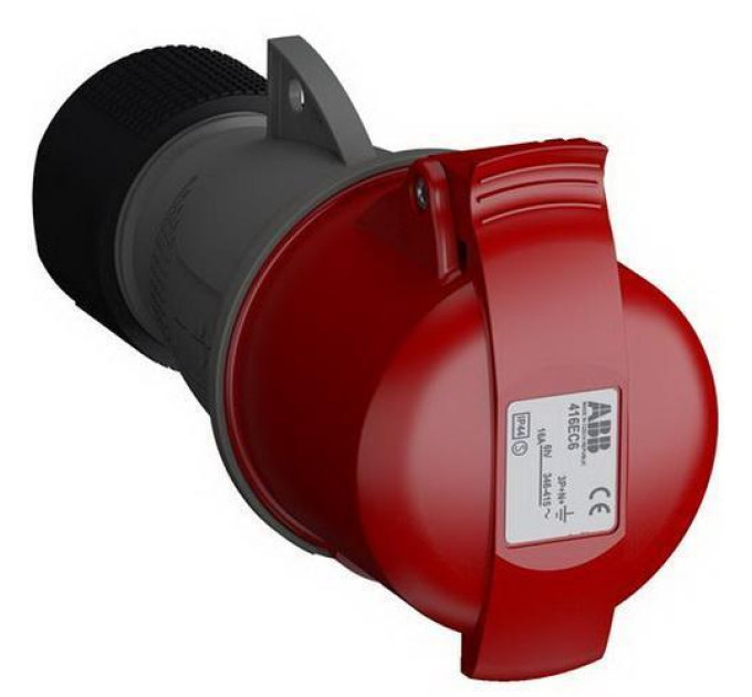 Розетка трифазна ABB 16А/5 416EС6 (2CMA102023R1000)