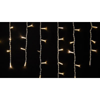 Гірлянда зовнішня DELUX ICICLE 75 LED 2x0.7m теплий білий/білий IP44 EN