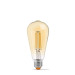 LED лампа VIDEX Filament ST64FA 10W E27 2200K бронза VL-ST64FA-10272 - 481694