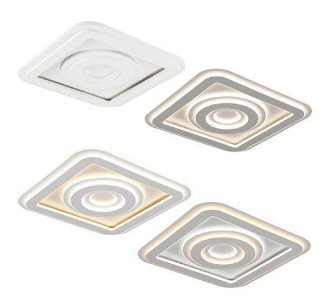 Світильник LED smart KOLIZEY+пульт 150W 3000-6000K IP20 квадрат ( 220455 )
