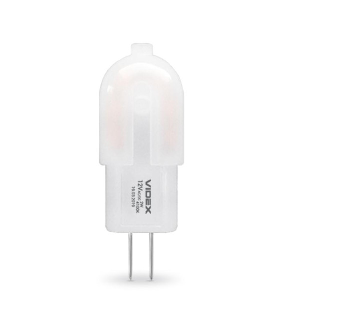 LED лампа VIDEX G4C 12V 2W G4 4100K VL-G4C-02124 - 299013