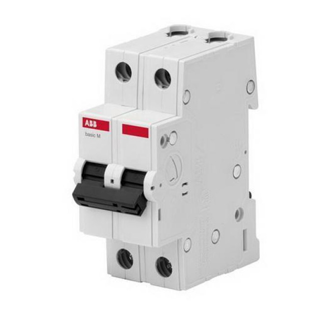 Автоматичний вимикач ABB basic M 2P C63 (2CDS642041R0634)