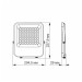LED прожектор PREMIUM VIDEX F2 50W 5000K VL-F2-505G - 299631