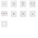 Розетка Nilson Moda біла комп'ютерна CAT6e RJ45 ( 21112045 )