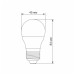LED лампа VIDEX G45e 7W E27 4100K VL-G45e-07274 - 297293