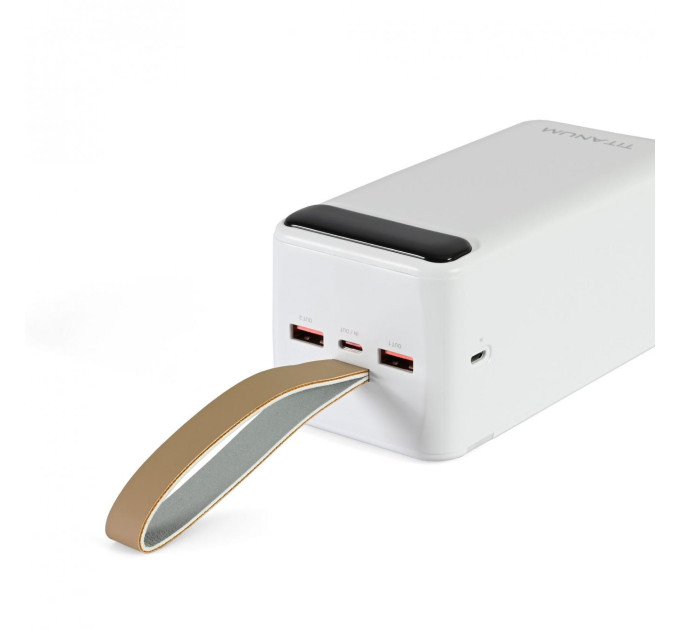 Повербанк 50000mAh TITANUM 741S 22.5W White TPB-741S-W - 484275