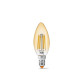 LED лампа VIDEX Filament C37FA 6W E14 2200K бронза