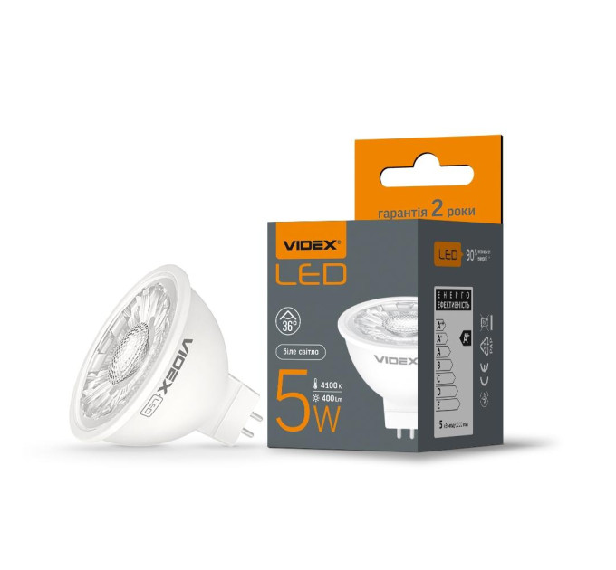 LED лампа VIDEX MR16eL 5W GU5.3 4100K