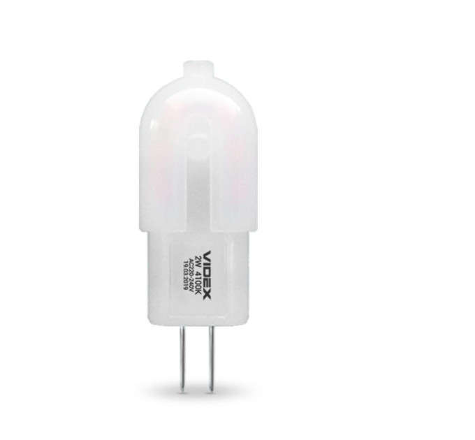 LED лампа VIDEX G4e 2W G4 4100K VL-G4e-02224 - 295725