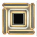 Світильник LED smart MATRIX+пульт 120W 3000-6000K IP20 білий квадрат ( 220495 )
