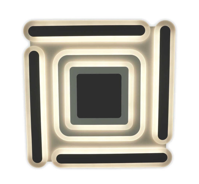 Світильник LED smart MATRIX+пульт 120W 3000-6000K IP20 чорний квадрат ( 220505 )