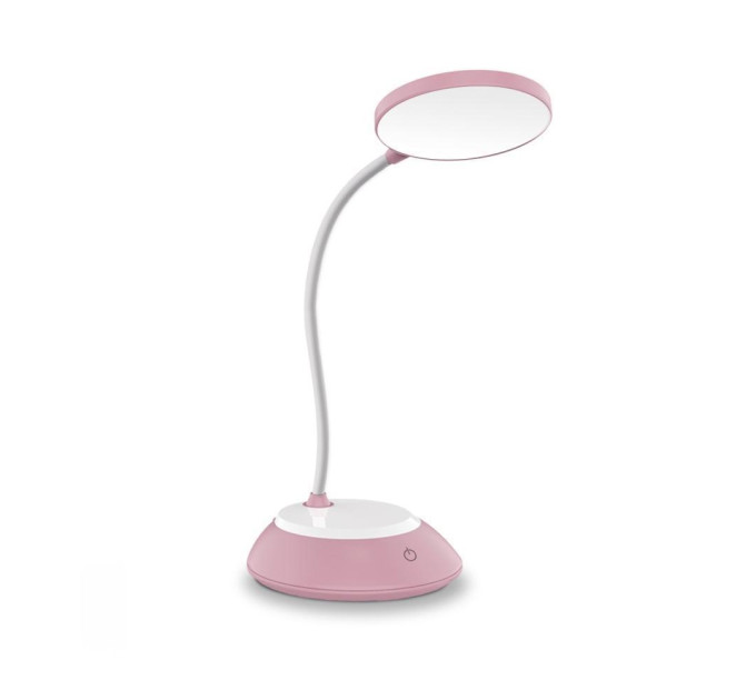 LED лампа настiльна з акумулятором TITANUM TLTF-022P 7W 3000-6500K USB рожева TLTF-022P - 482226