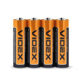 Батарейка сольова Videx R6P/AA 4шт SHRINK R6P/AA 4pcs S - 290430 - ціна за 1 шт. 11.00 грн., замовлення кратно блістеру (2/4/5/10шт)