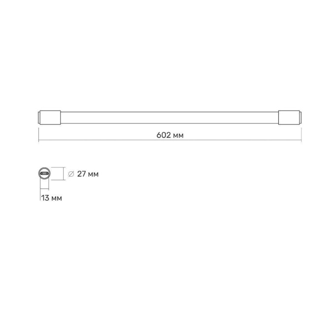 LED лампа TITANUM T8 10W 0.6M 6500K TL-T8-10066 - 481946