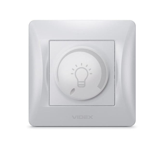 Димер LED 200Вт срібний шовк VIDEX BINERA VF-BNDML200-SS - 480314