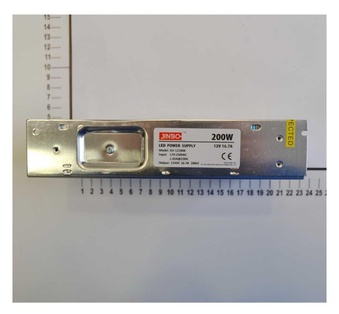 Блок живлення JINBO 200 Вт 220В AC/12В DC IP20 відкритий ( JLV-12200K )