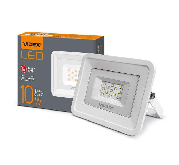 LED прожектор VIDEX Fe 10W 5000K 12V