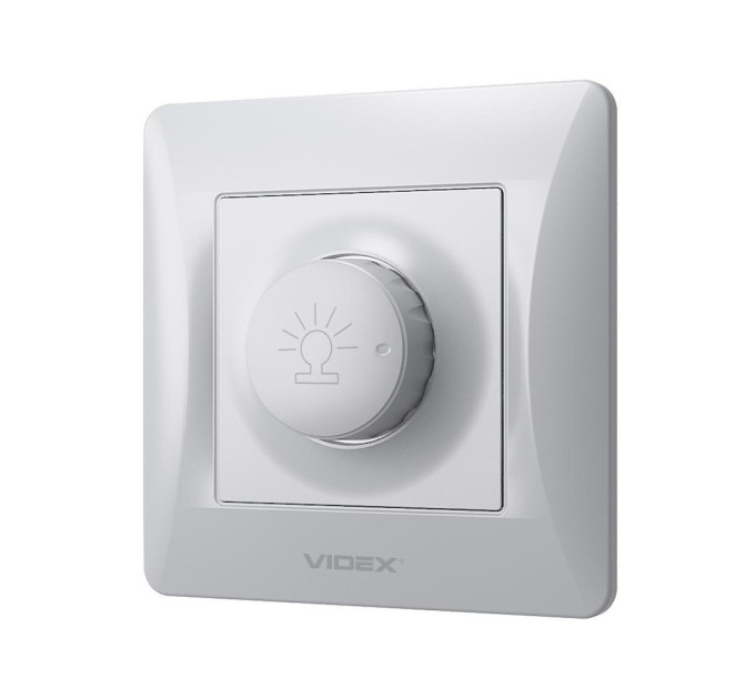 Димер 600Вт срібний шовк VIDEX BINERA VF-BNDM600-SS - 296944