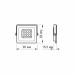 LED прожектор VIDEX F2e 10W 5000K VL-F2e-105W - 480369