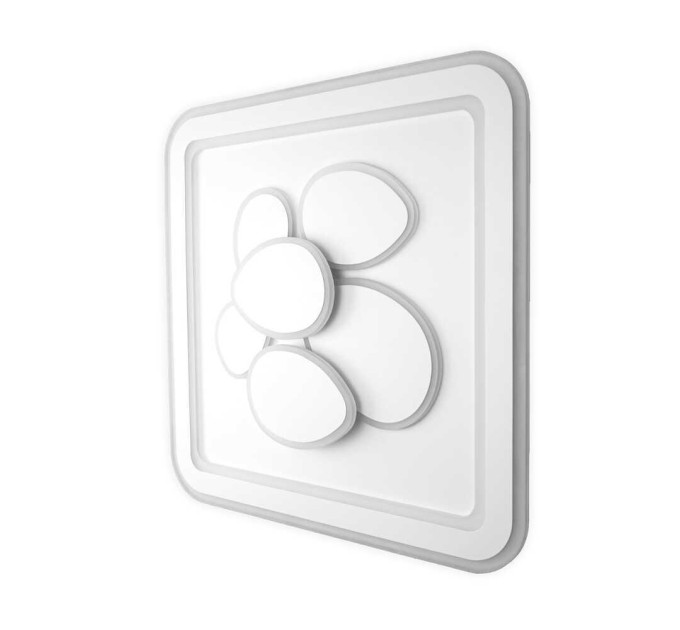 Світильник LED smart OREO+пульт 120W 3000-6000K IP20 білий квадрат ( 220405 )