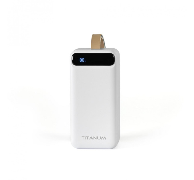 Повербанк 50000mAh TITANUM 741S 22.5W White TPB-741S-W - 484275