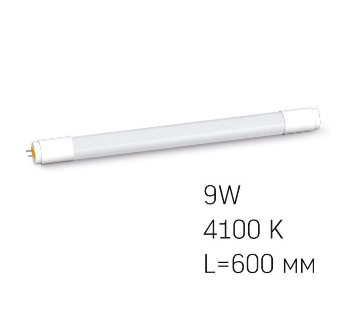 LED лампа VIDEX T8b 9W 0.6M 4100K матова VL-T8b-09064 - 292649