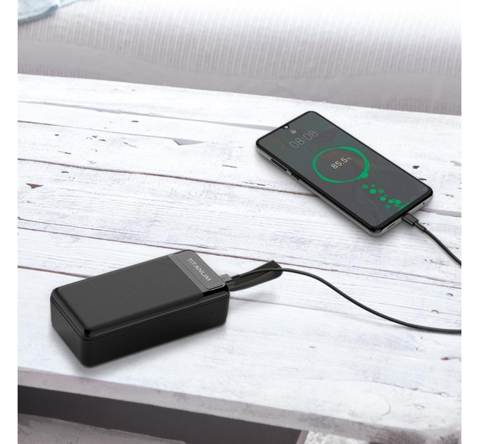 Повербанк TITANUM 914 Black 30000mAh TPB-914-B - 483445