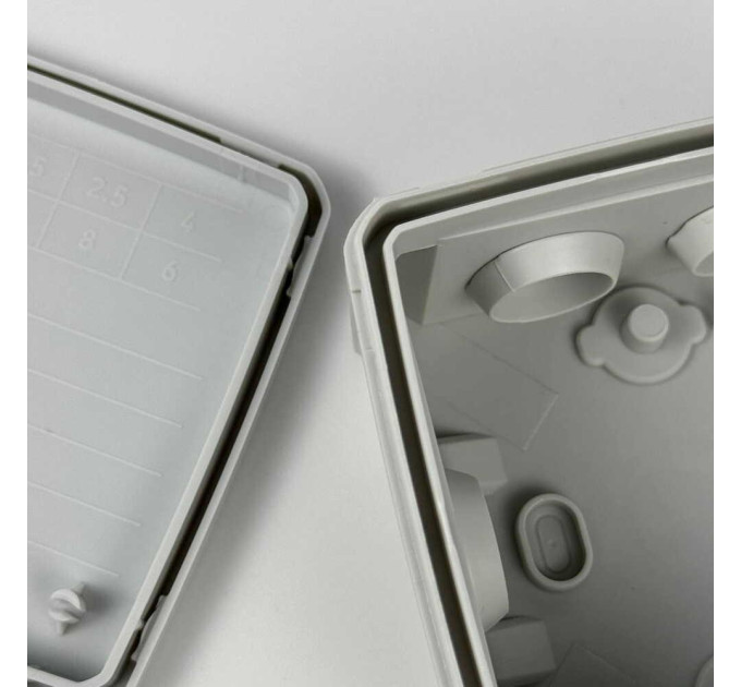Коробка розподільча СКІМ K85-0 88х88х52 сіра IP54 ( B1102017 )