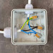 Коробка розподільча СКІМ K85-0 88х88х52 сіра IP54 ( B1102017 )