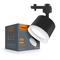Світильник VIDEX під лампу GX53 трековий Чорний VL-SPF17C-BP VL-SPF17C-BP - 486903 Світильник VIDEX під лампу GX53 трековий Чорний VL-SPF17C-BP VL-SPF17C-BP - 486903
