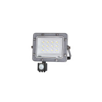 Прожектор LED Violux CARBON-S 10W 5000K 1000lm IP65 з датчиком ( 400202 )