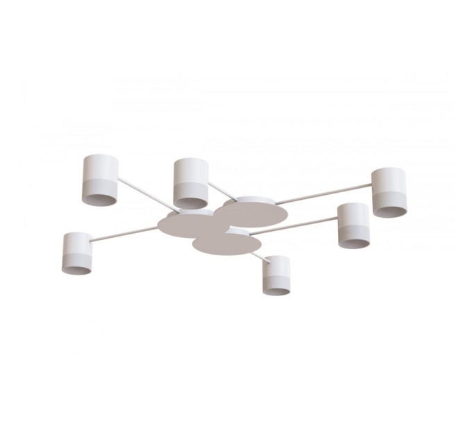 Світильник STARK CL-6/3-ACRIL 6xGX53 WH, 920х100мм, білий, HOPFEN
