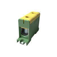 Клемник на DIN-рейку FT1150G 1Р,Cu:35-150 / Al:35-150 мм2, жовто-зелений Промфактор ( FT1150G )